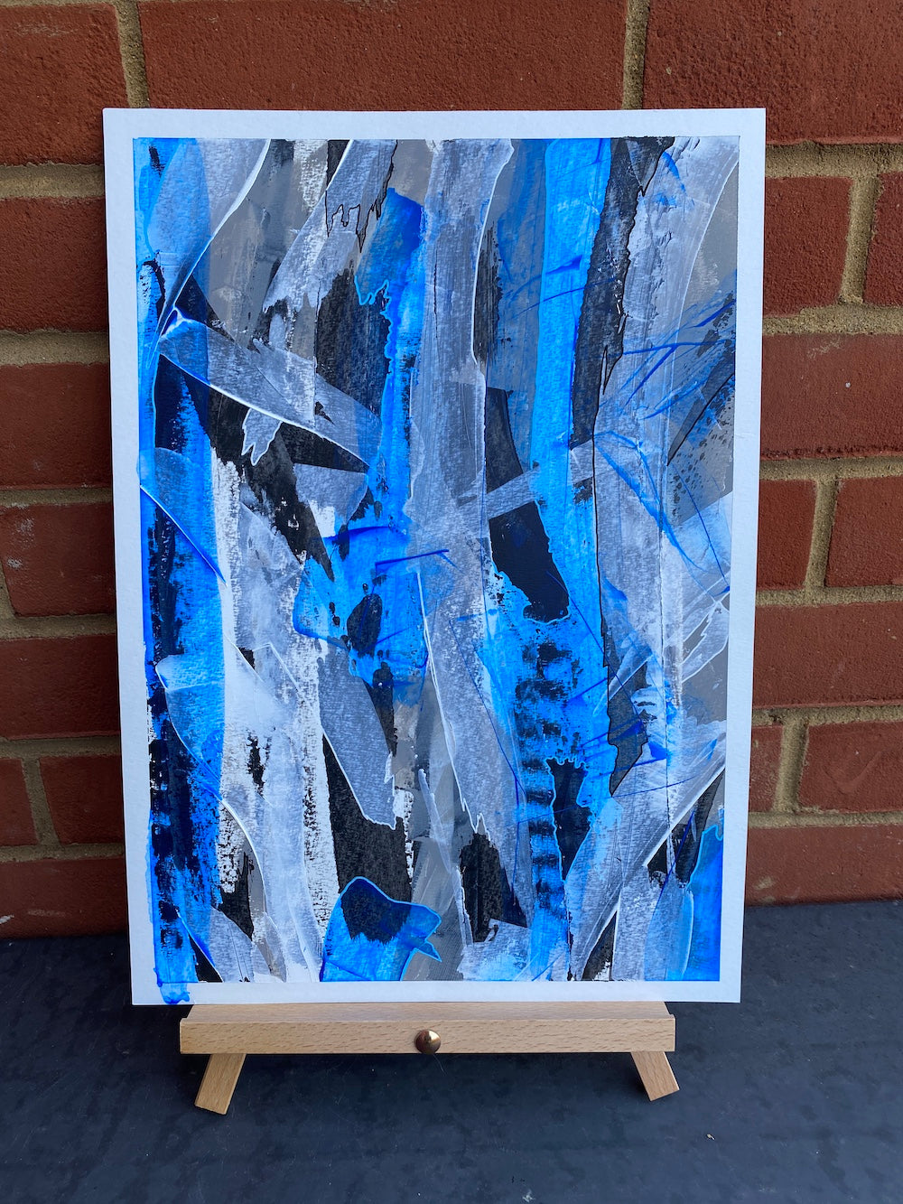 No.2 Blue - Original on Paper