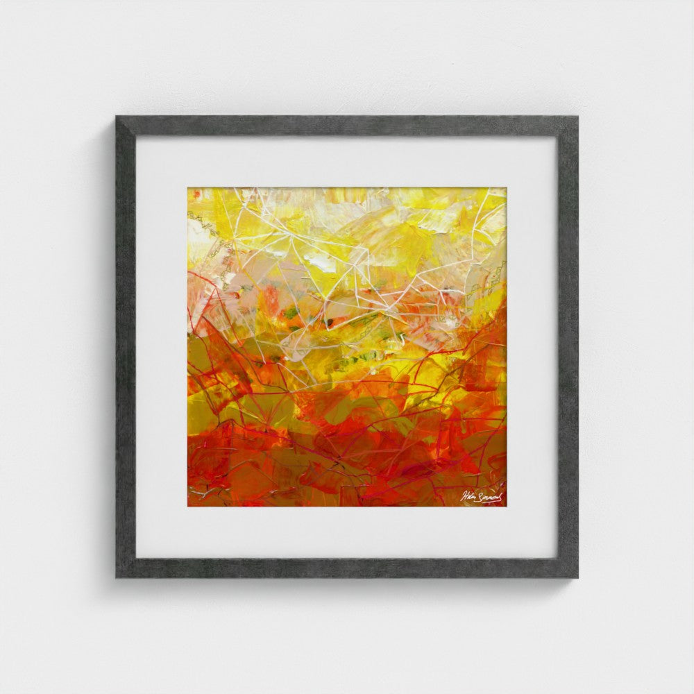 Citrine - Paper Art Print