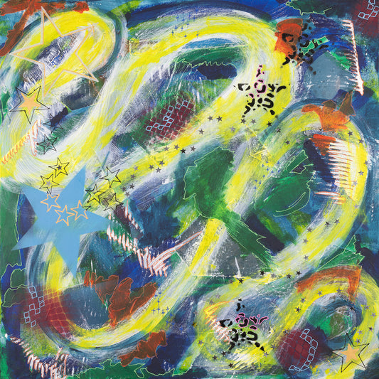 Cosmos - Original on Canvas by Helen Simmonds