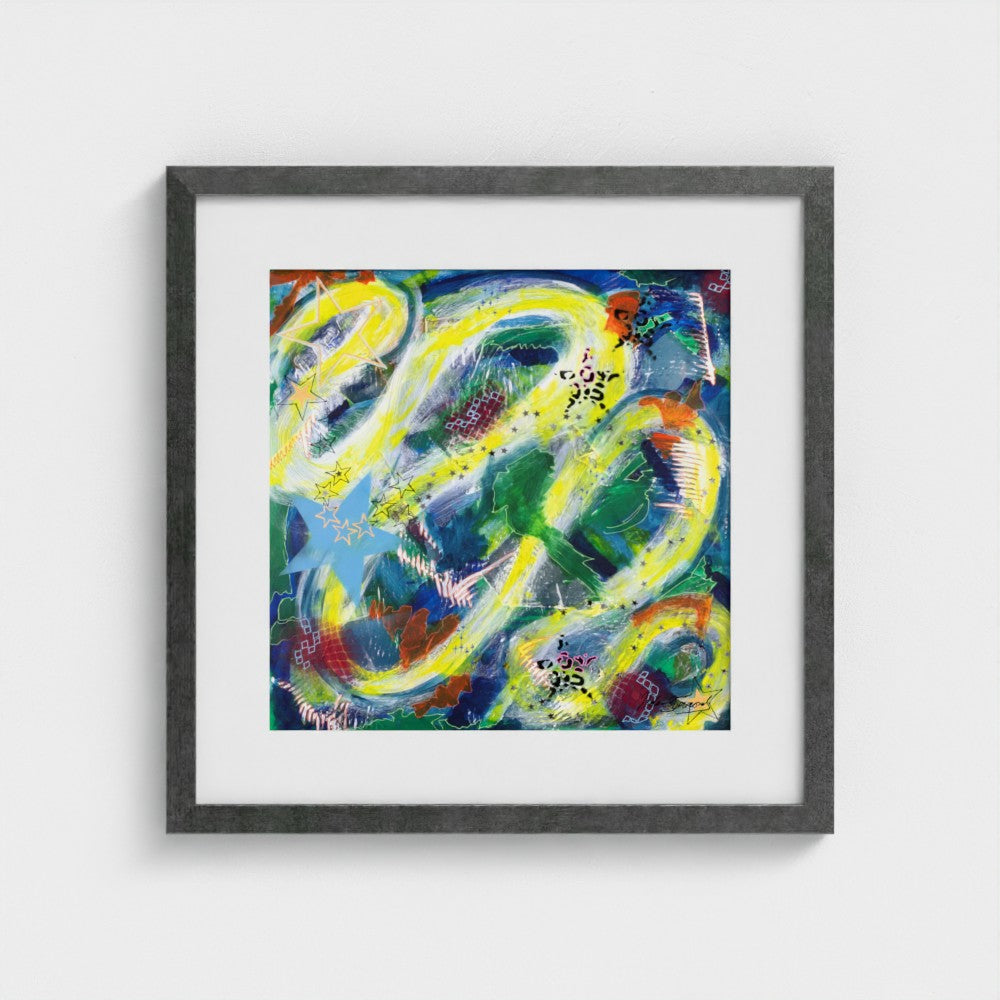 Cosmos - Paper Art Print