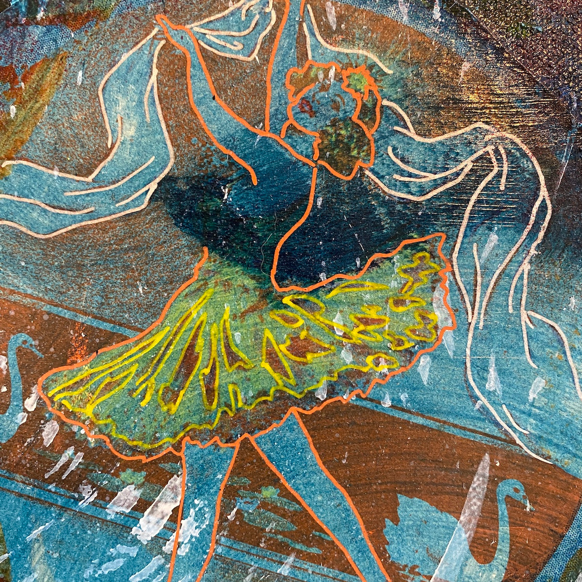 Dance of the Hours - Original on Canvas