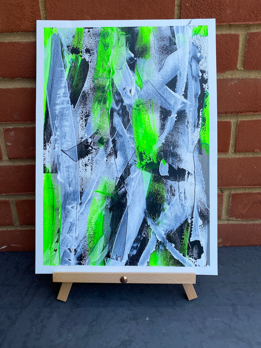 No.1 Green - Original on Paper