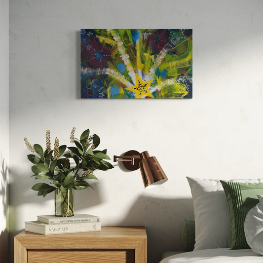 Invitation to Shine - Original on Canvas