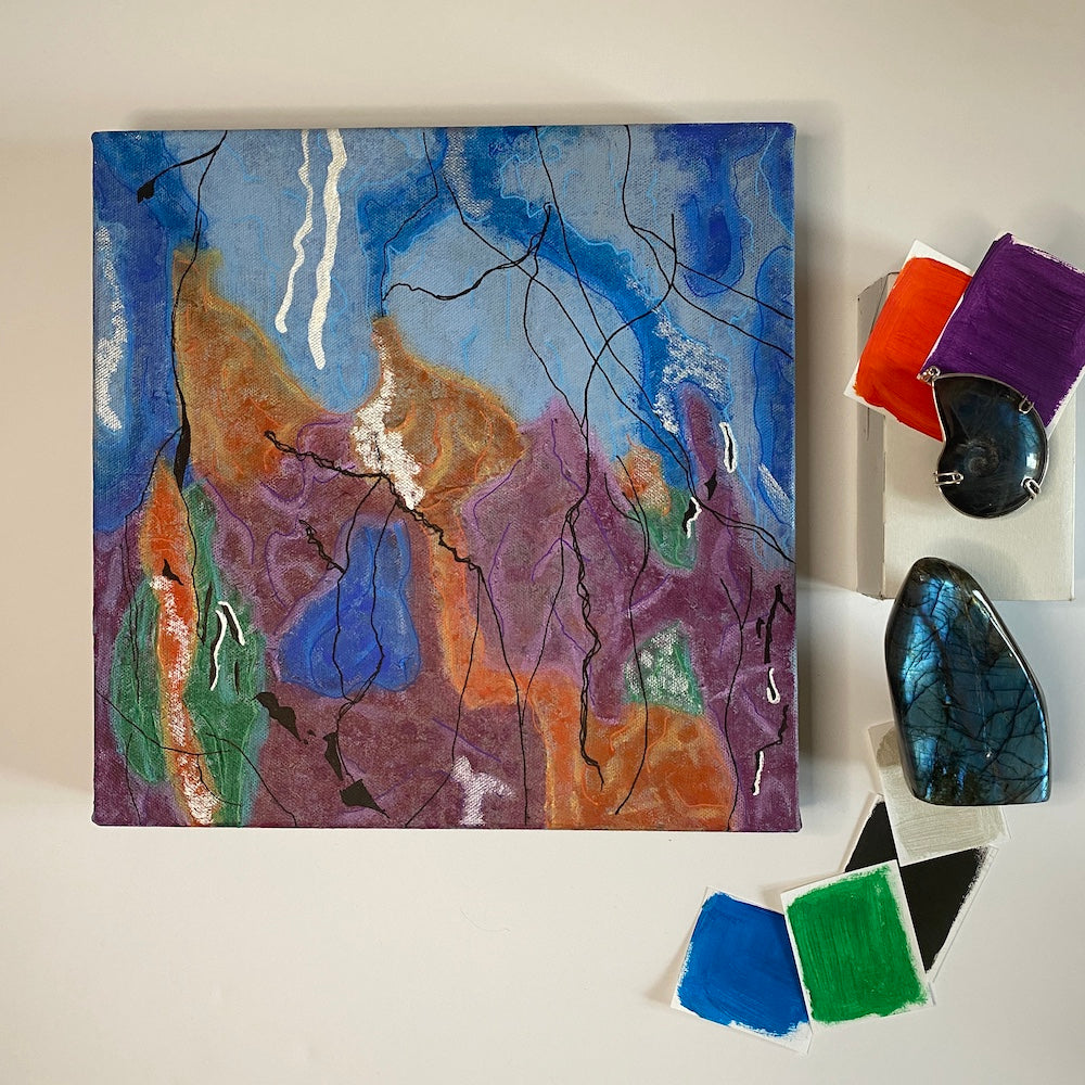 Labradorite - Original on Canvas