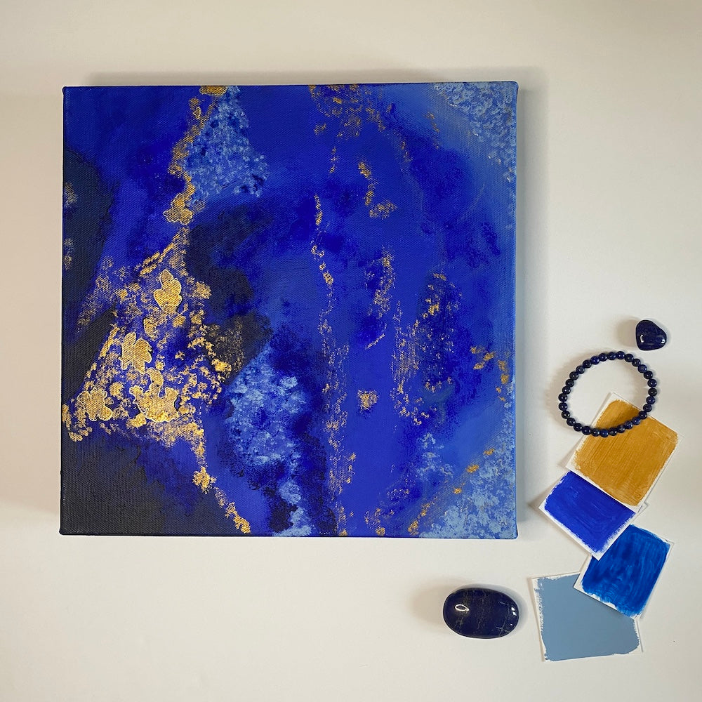 Lapis Lazuli - Original on Canvas