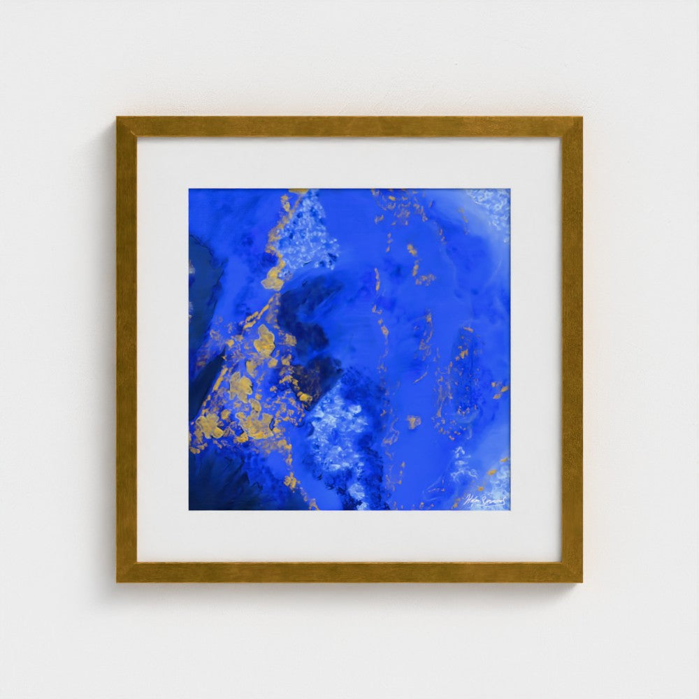 Lapis Lazuli - Paper Art Print