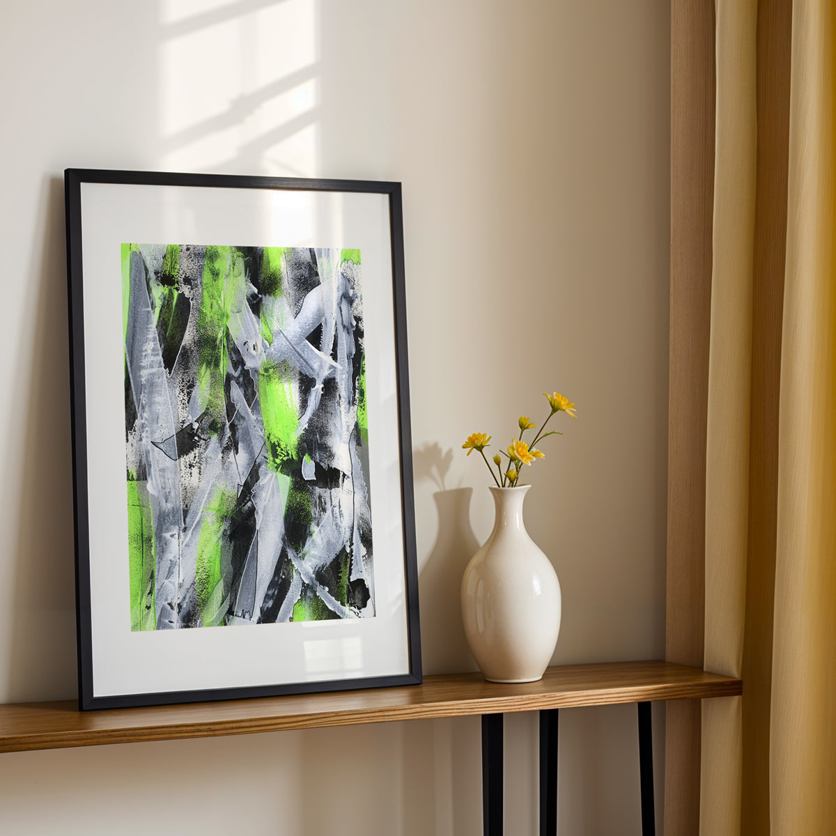 No.1 Green - Fine Art Paper Print