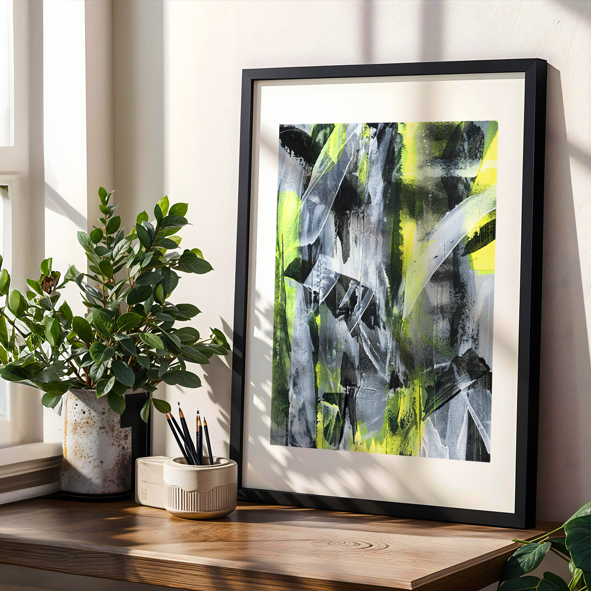 No.3 Yellow - Fine Art Paper Print