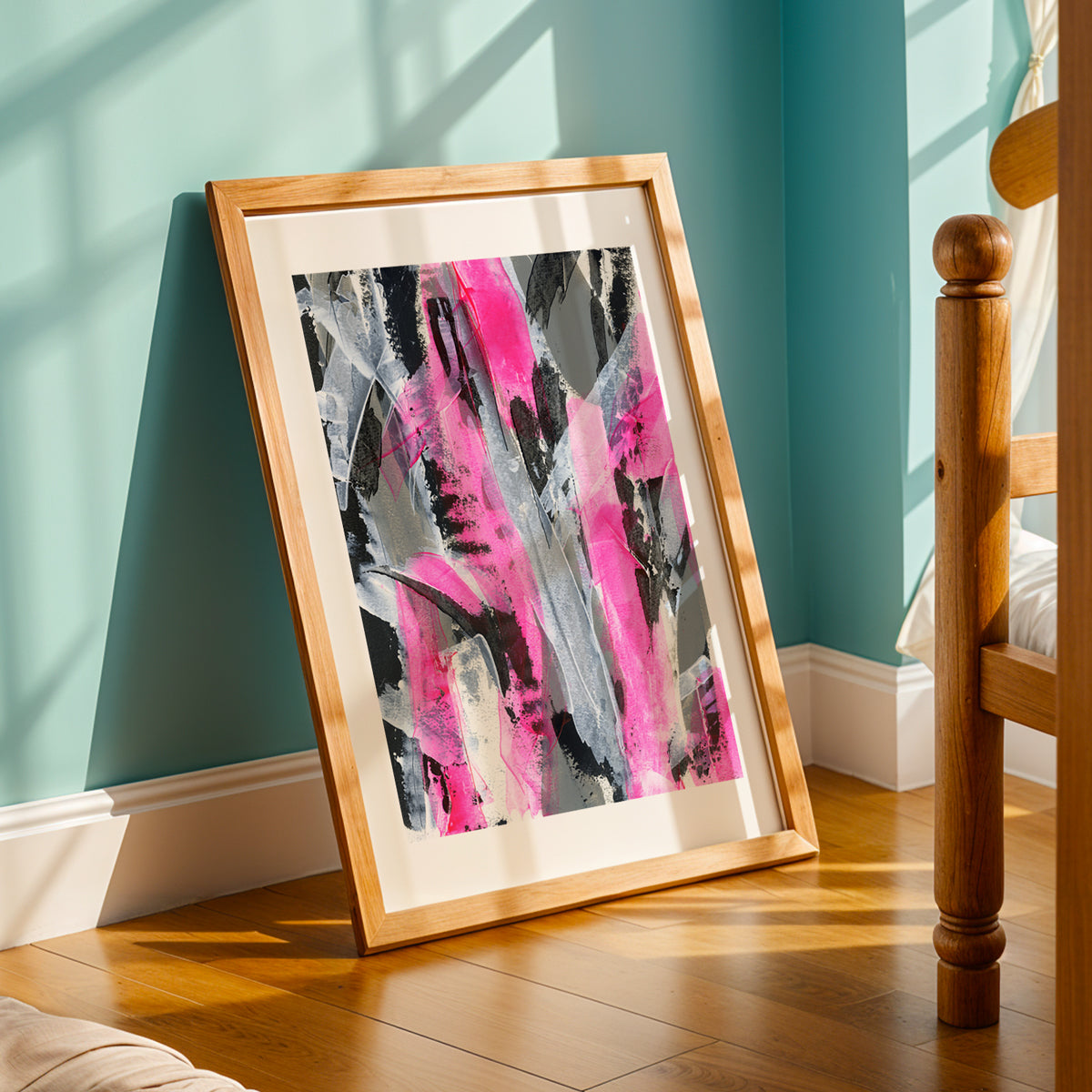 No.4 Pink - Fine Art Paper Print