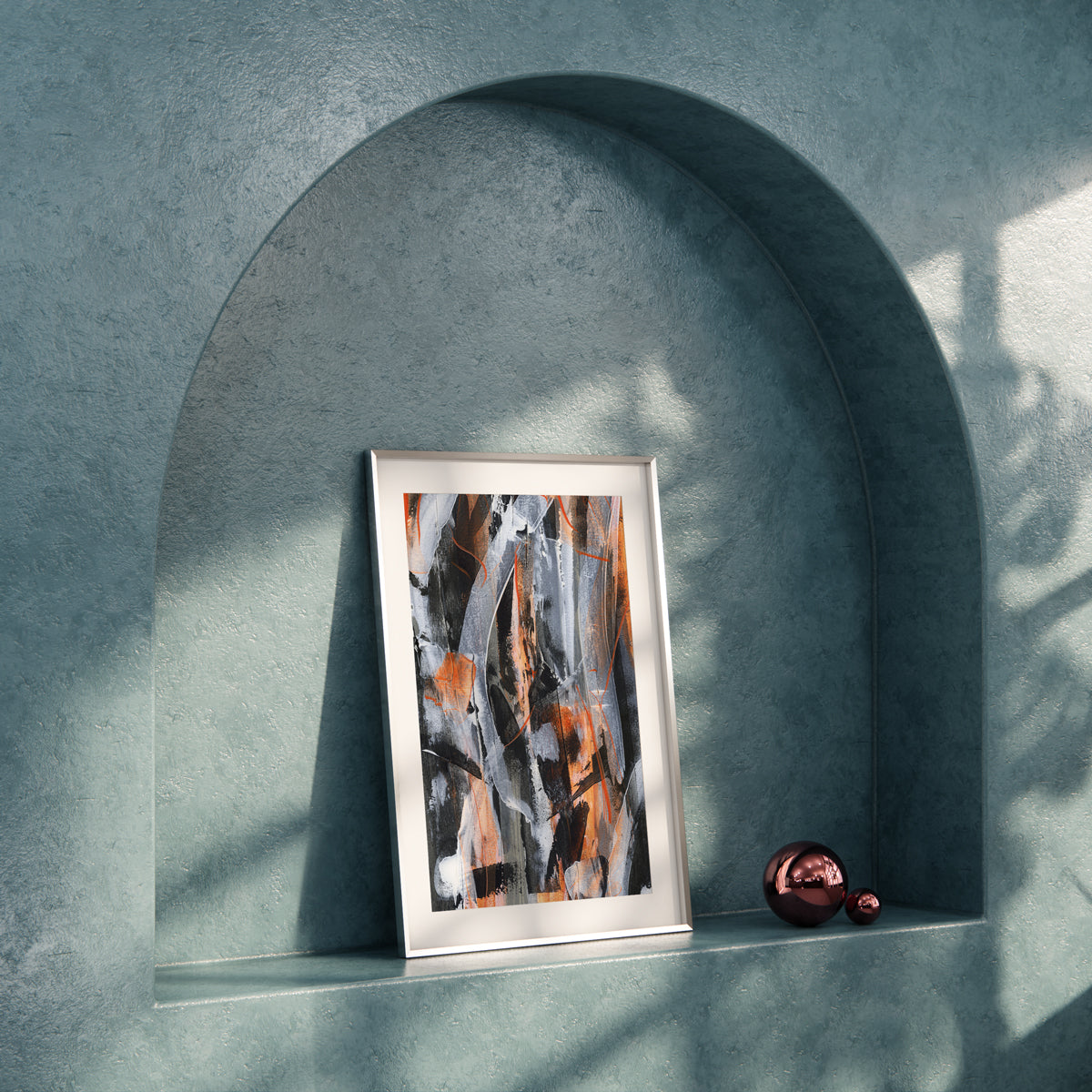 No.5 Orange - Fine Art Paper Print