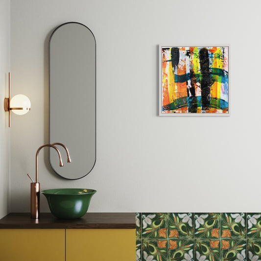 It's Electric - Original on Canvas by Helen Simmonds