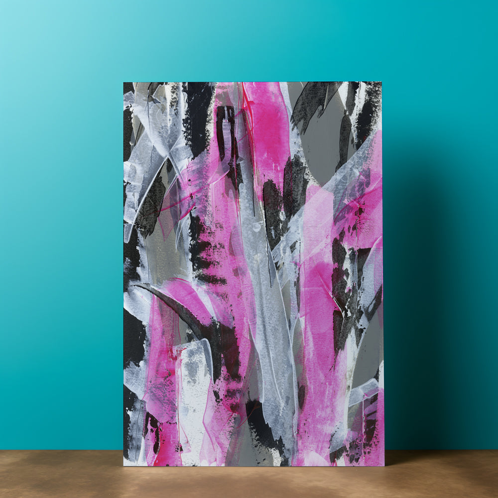 No.4 Pink - Canvas Art Print