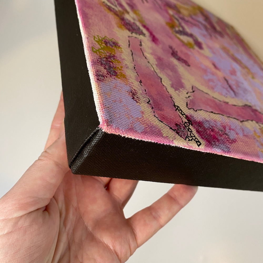 Rhodonite - Original on Canvas