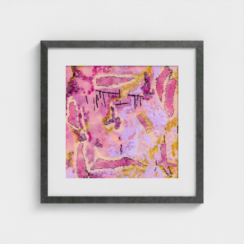 Rhodonite - Paper Art Print