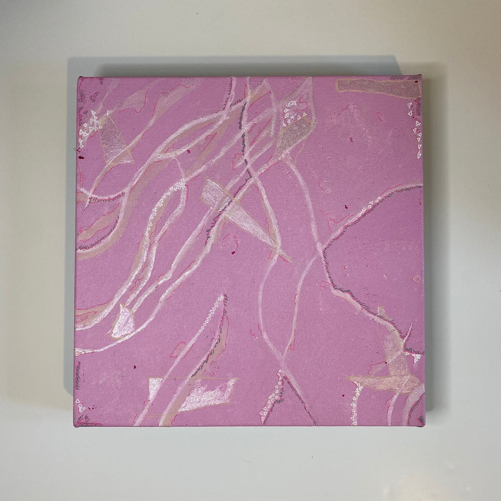 Rose Quartz - Original on Canvas