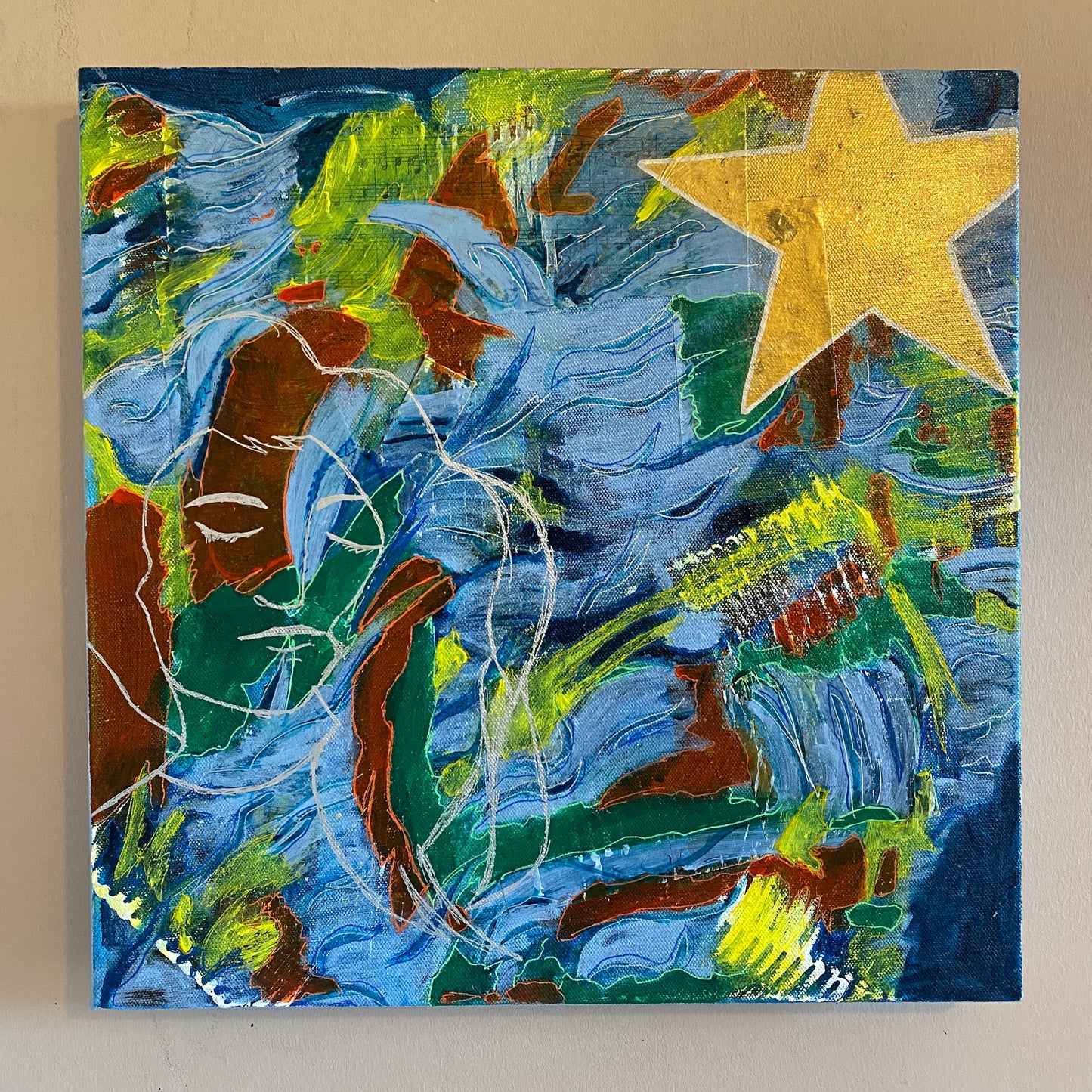 Sleeping Beauty - Original on Canvas