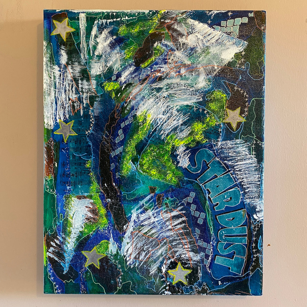 Star Dust - Original on Canvas