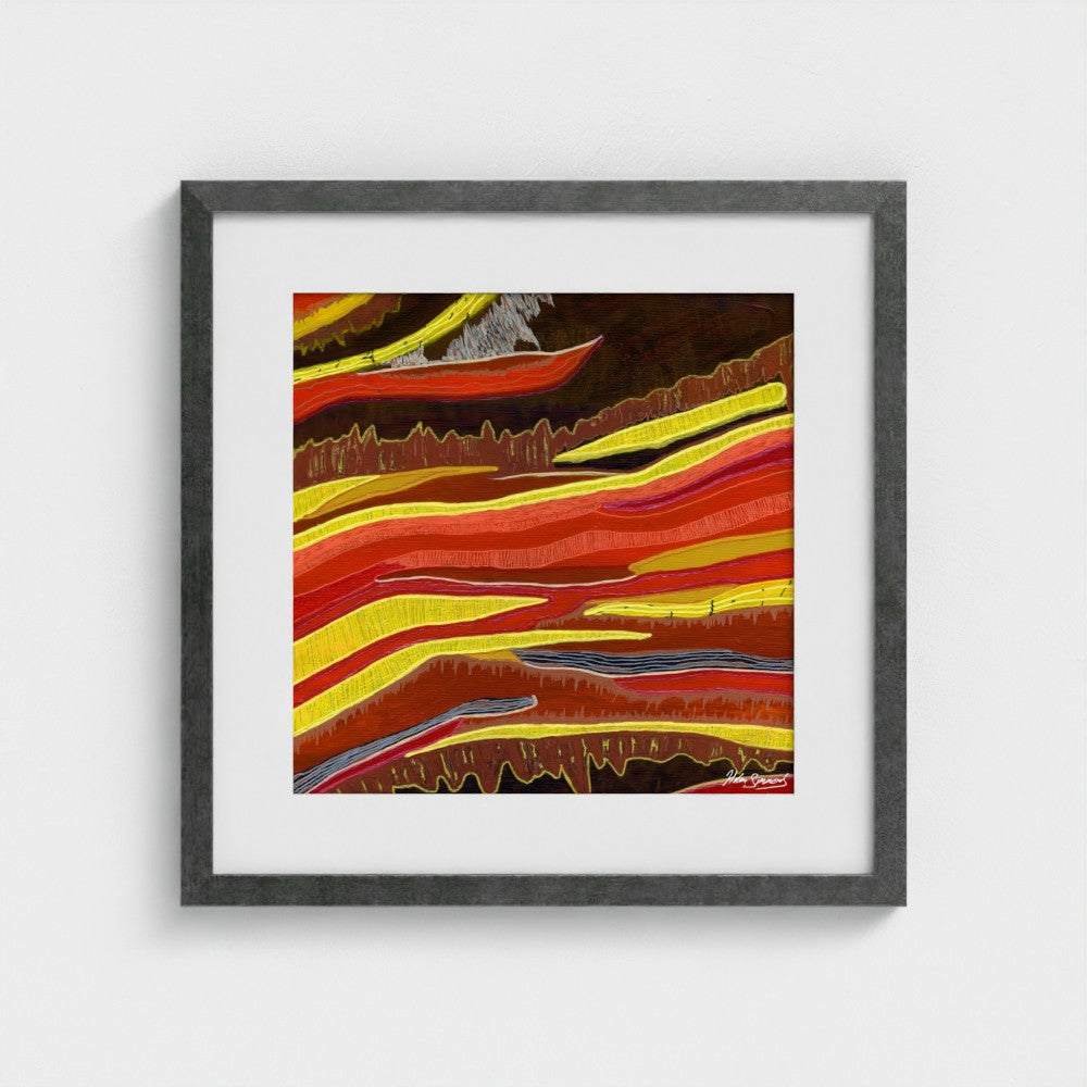 Tiger Iron - Paper Art Print