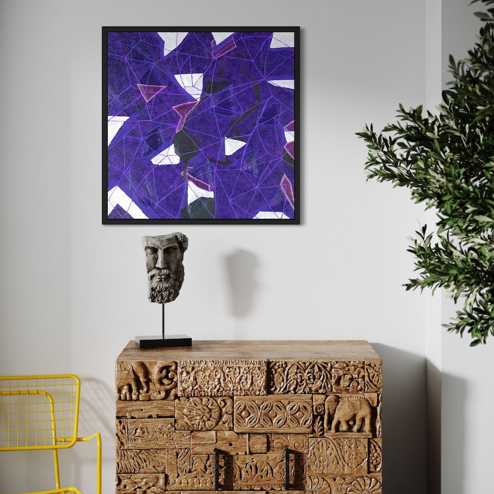 Amethyst Canvas Art Print