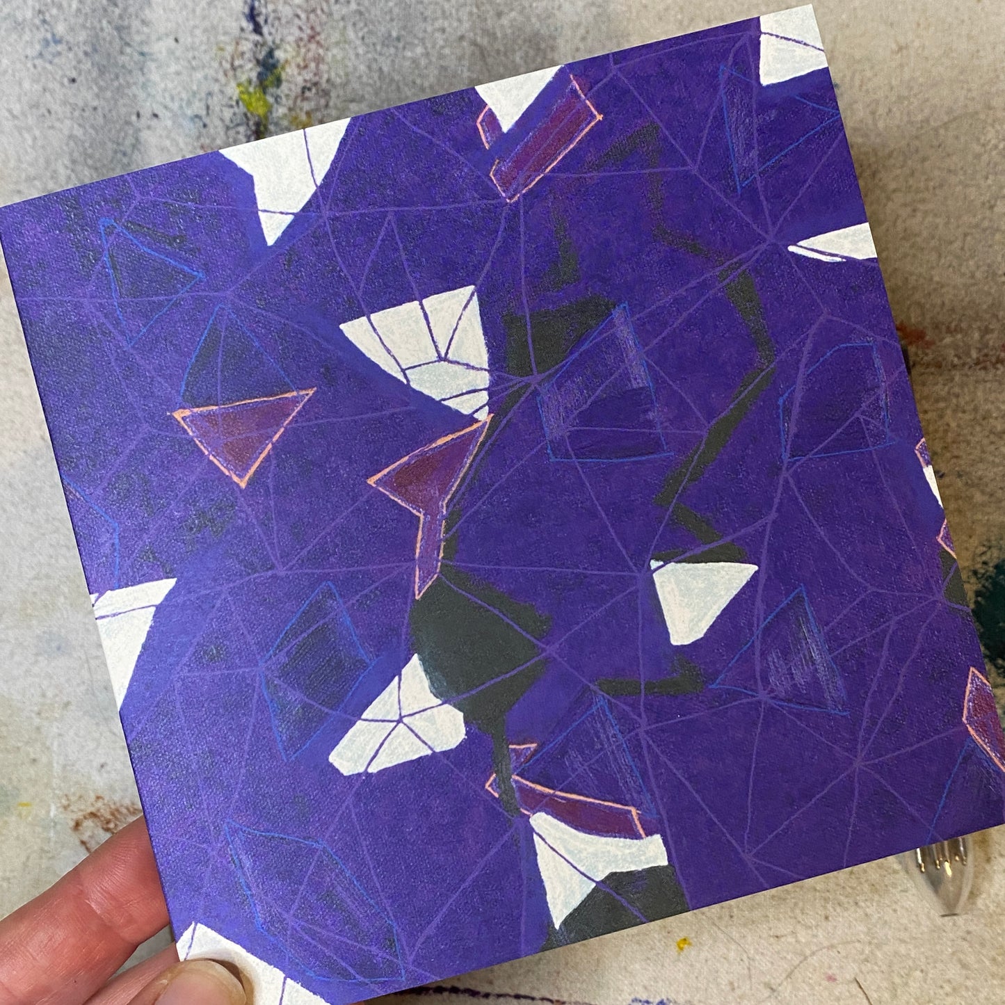 Amethyst - Fine Art Greeting Card