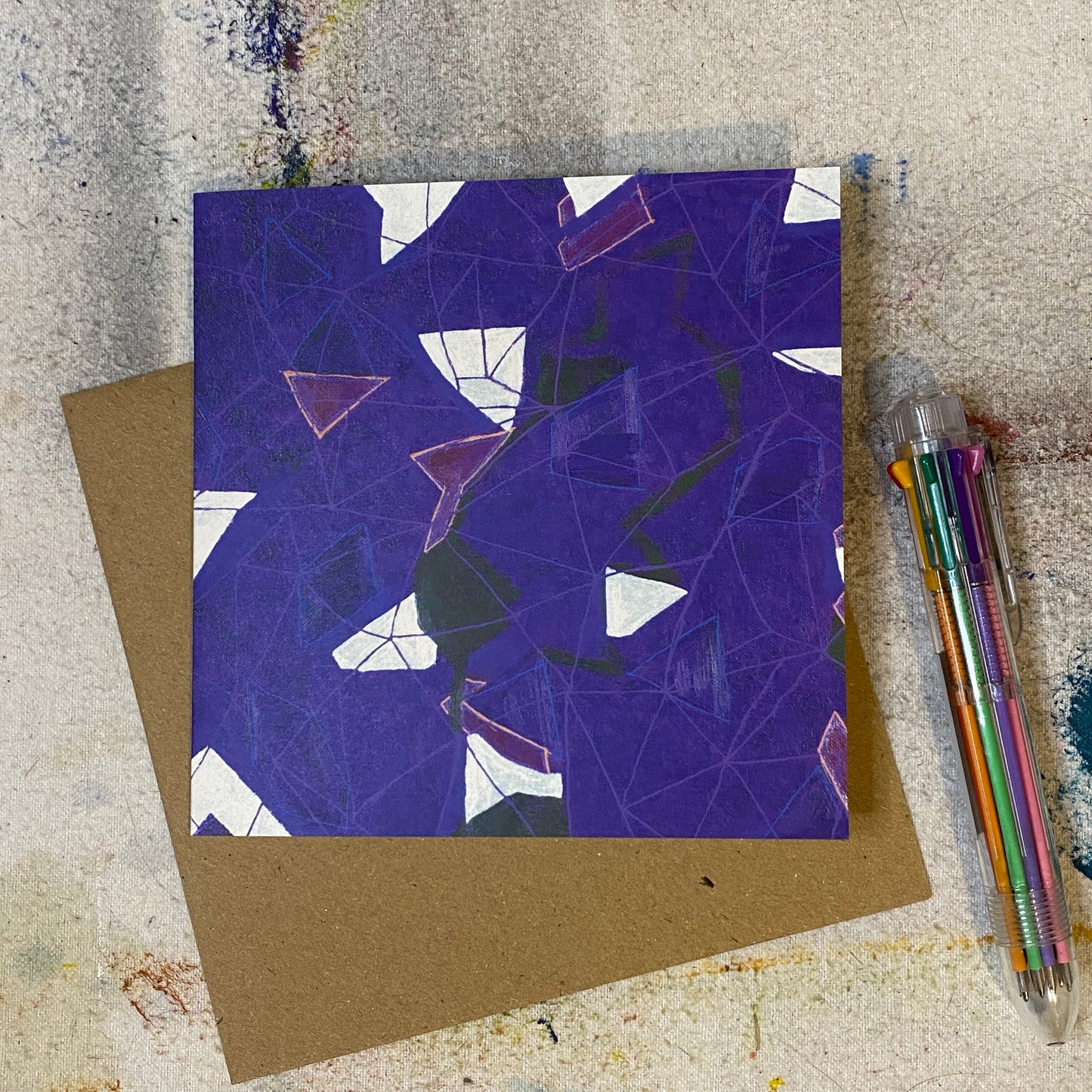 Amethyst - Fine Art Greeting Card
