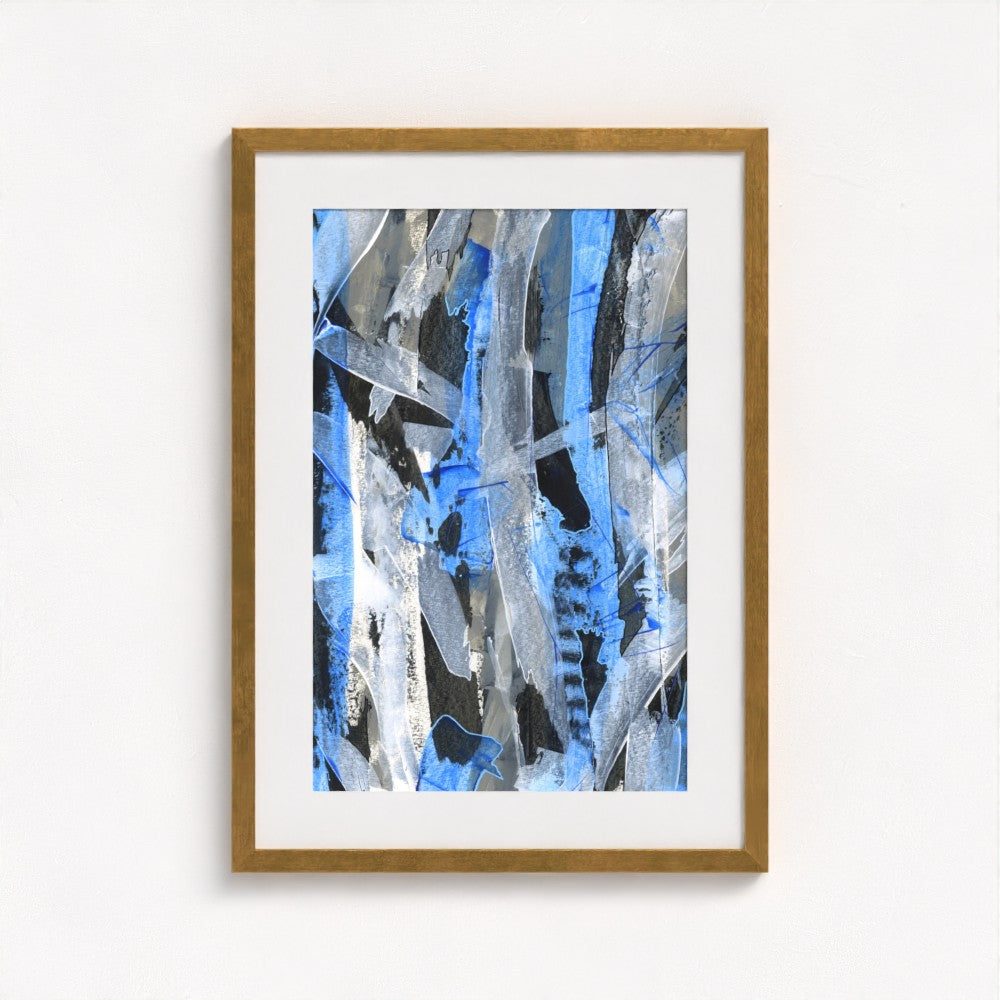 No.2 Blue - Fine Art Paper Print