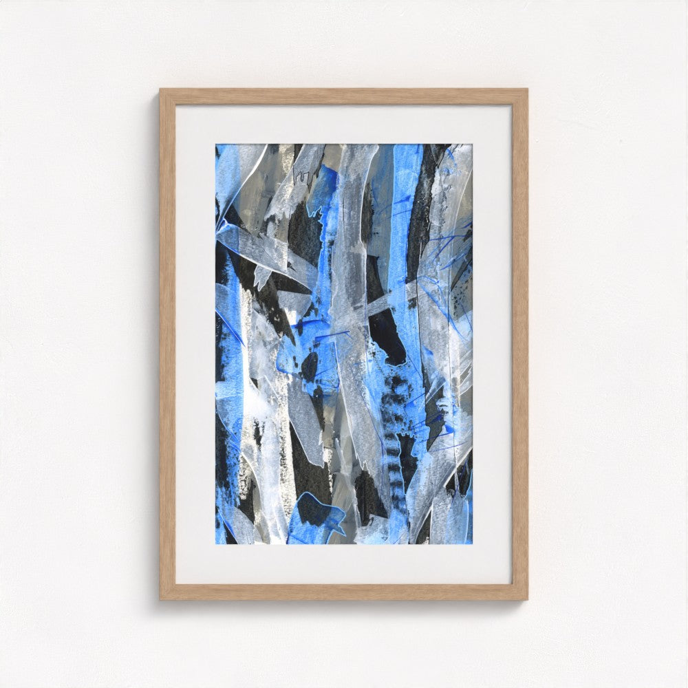 No.2 Blue - Fine Art Paper Print