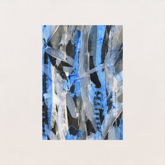 No.2 Blue - Fine Art Paper Print