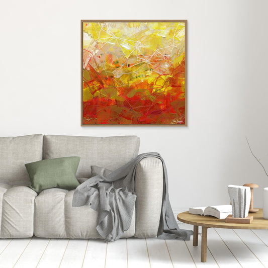 Citrine Canvas Art Print