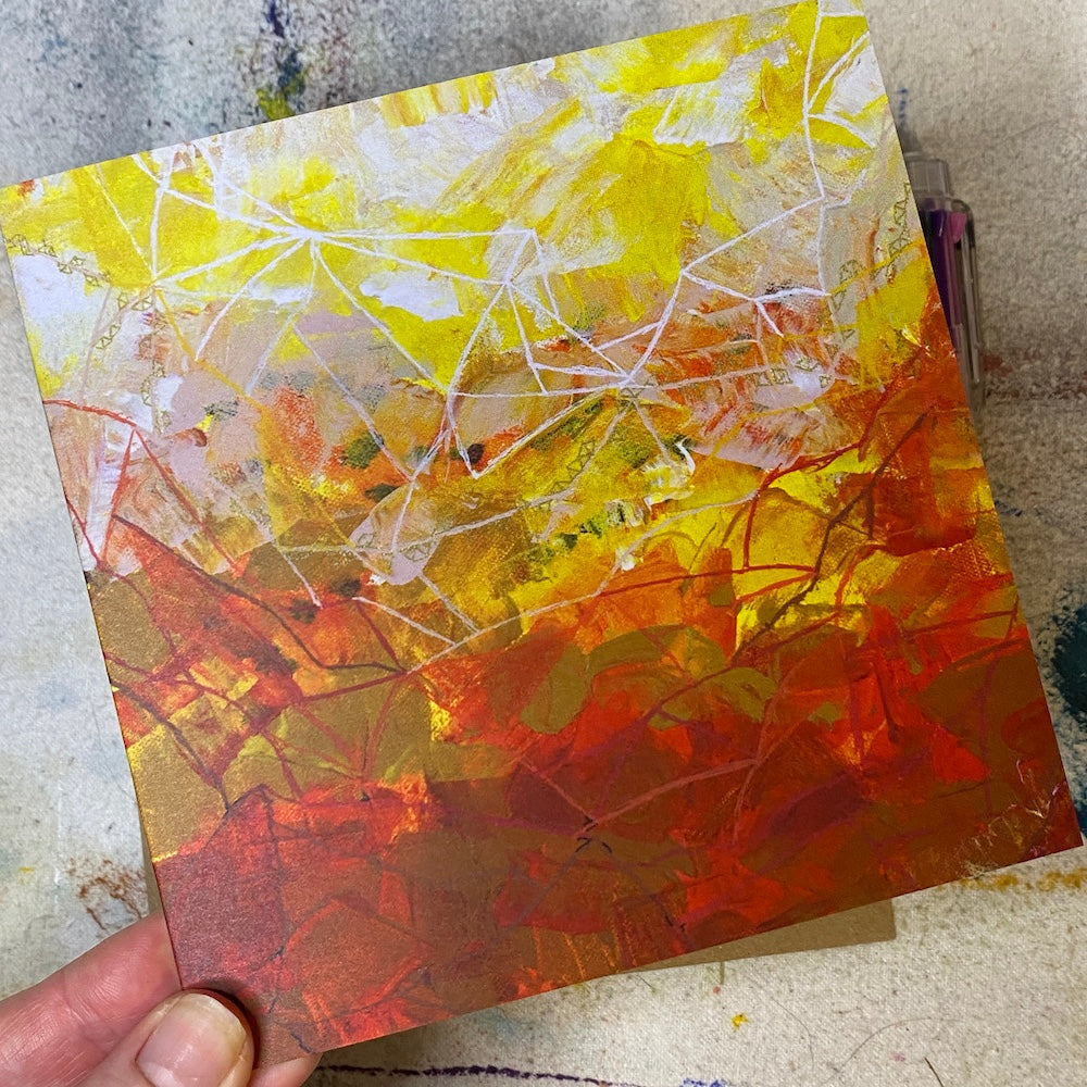 Citrine - Fine Art Greeting Card