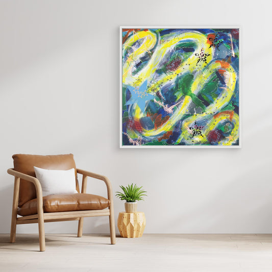 Cosmos Canvas Art Print