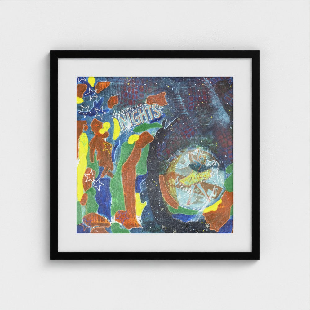 Dance of the Hours - Fine Art Paper Print