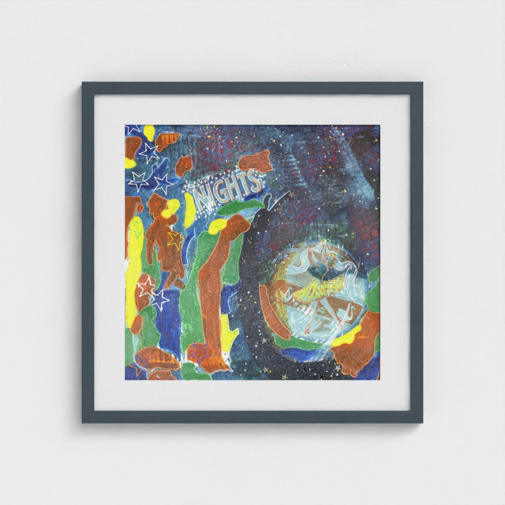 Dance of the Hours - Fine Art Paper Print