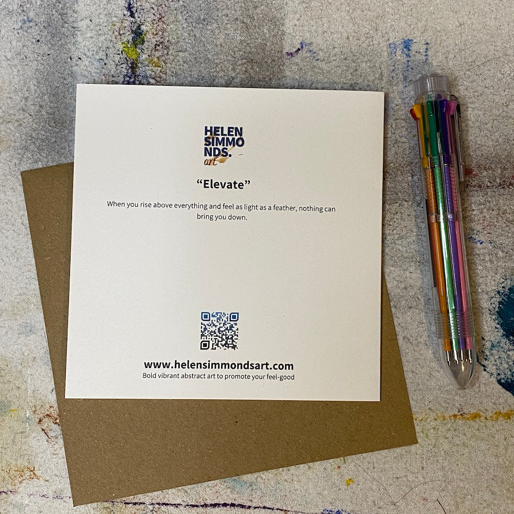 Elevate - Fine Art Greeting Card
