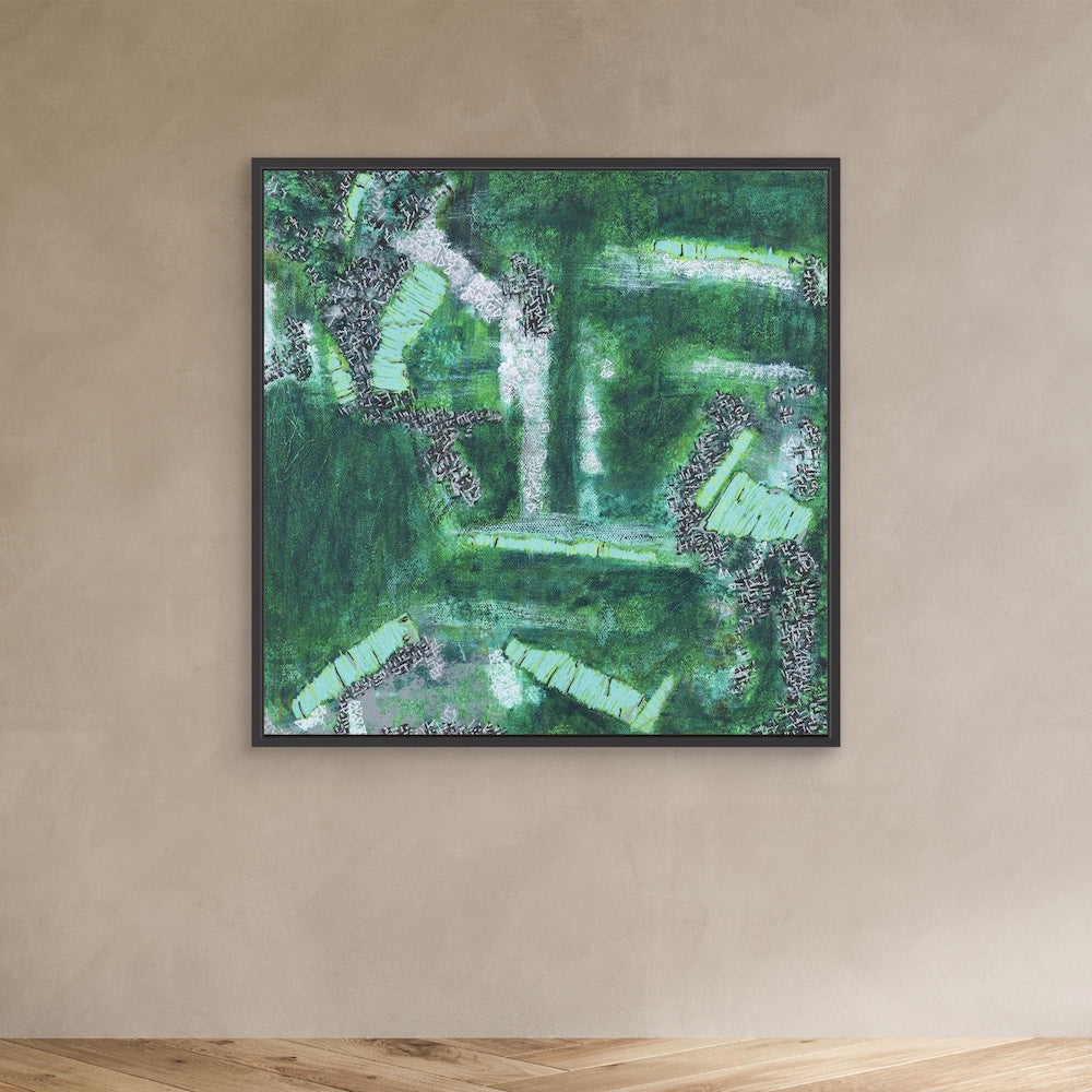 Emerald Canvas Art Print