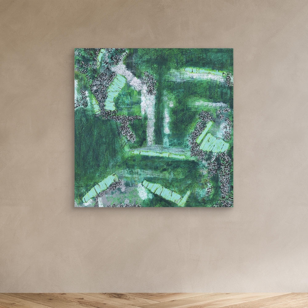 Emerald Canvas Art Print