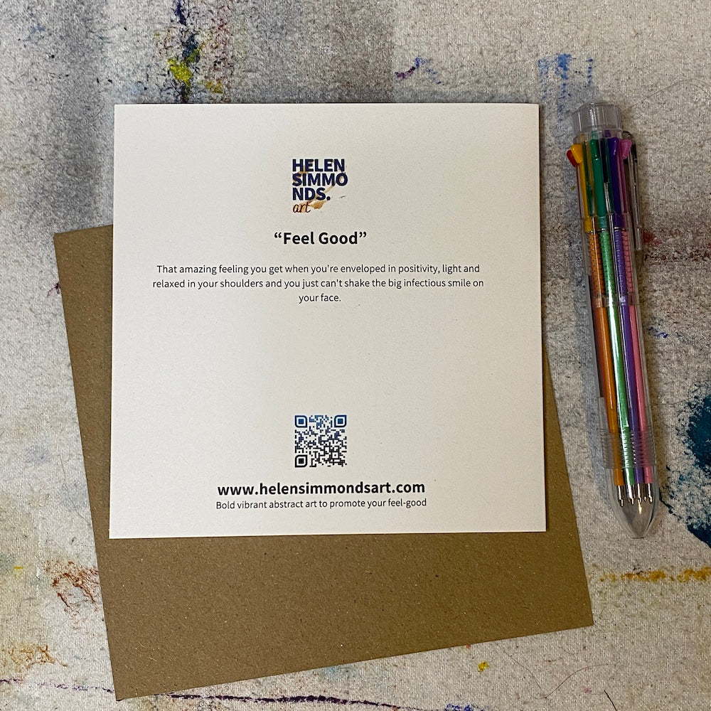 Feel Good - Fine Art Greeting Card