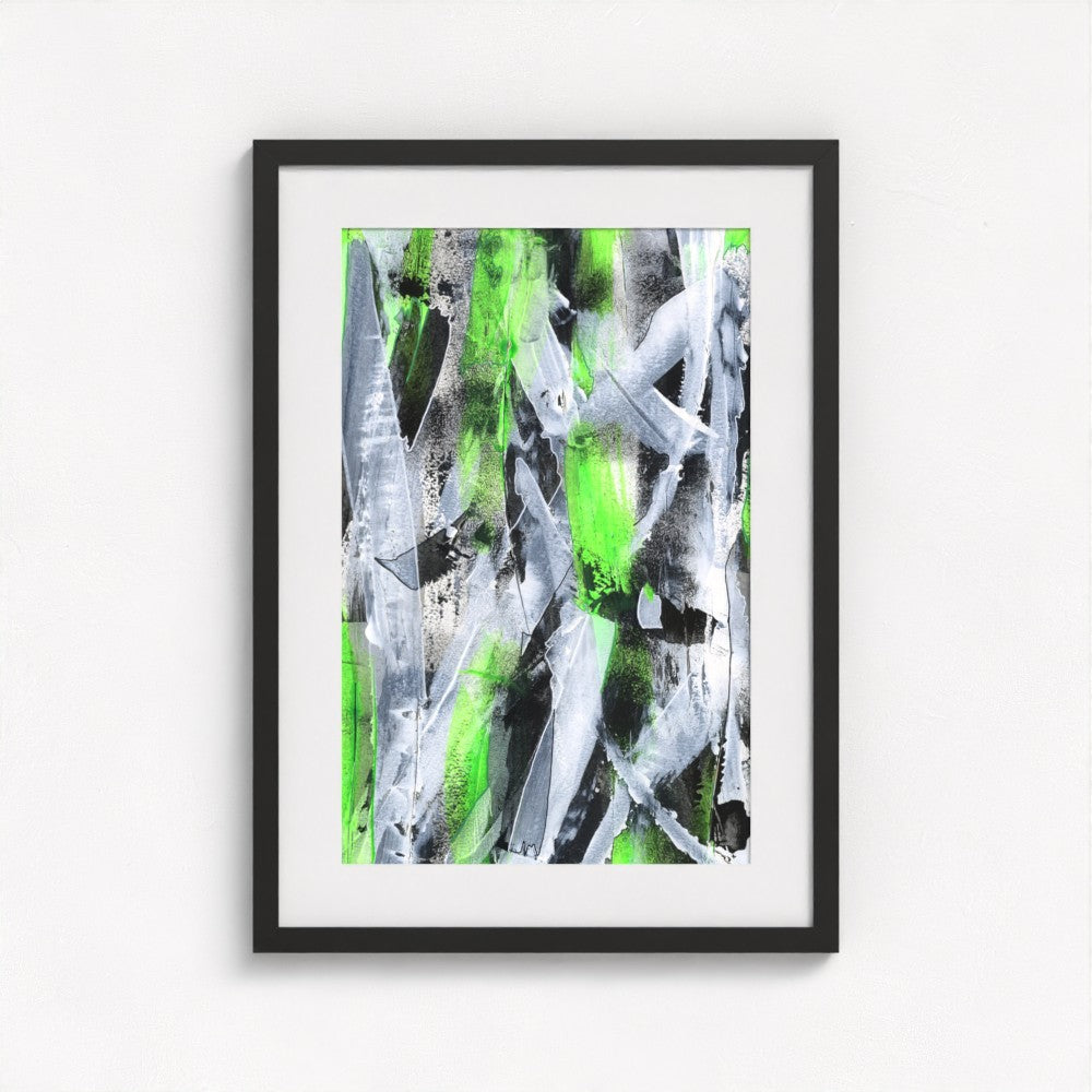 No.1 Green - Fine Art Paper Print