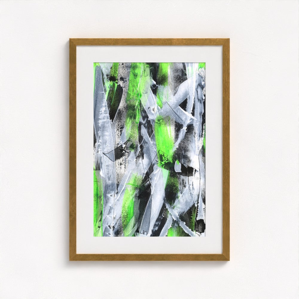 No.1 Green - Fine Art Paper Print