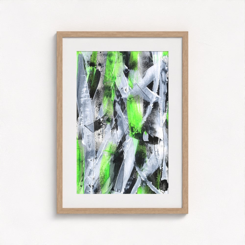 No.1 Green - Fine Art Paper Print