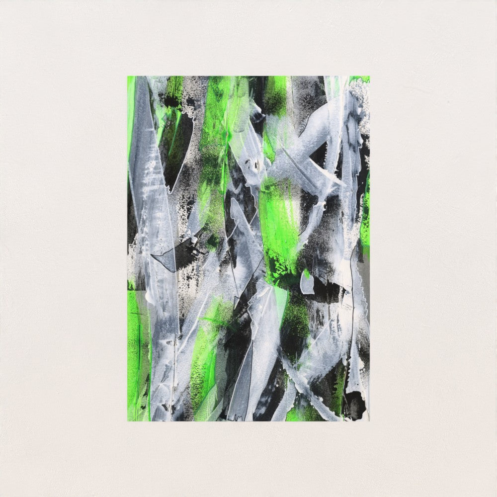 No.1 Green - Fine Art Paper Print