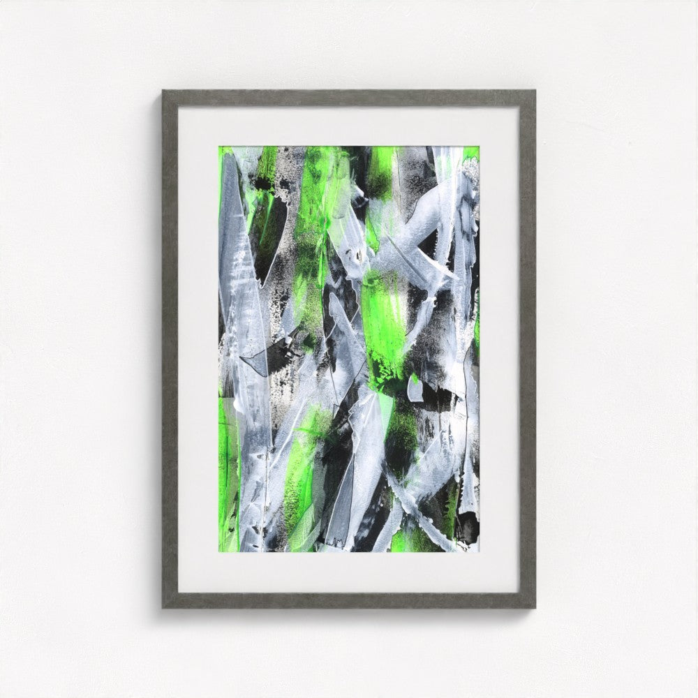 No.1 Green - Fine Art Paper Print