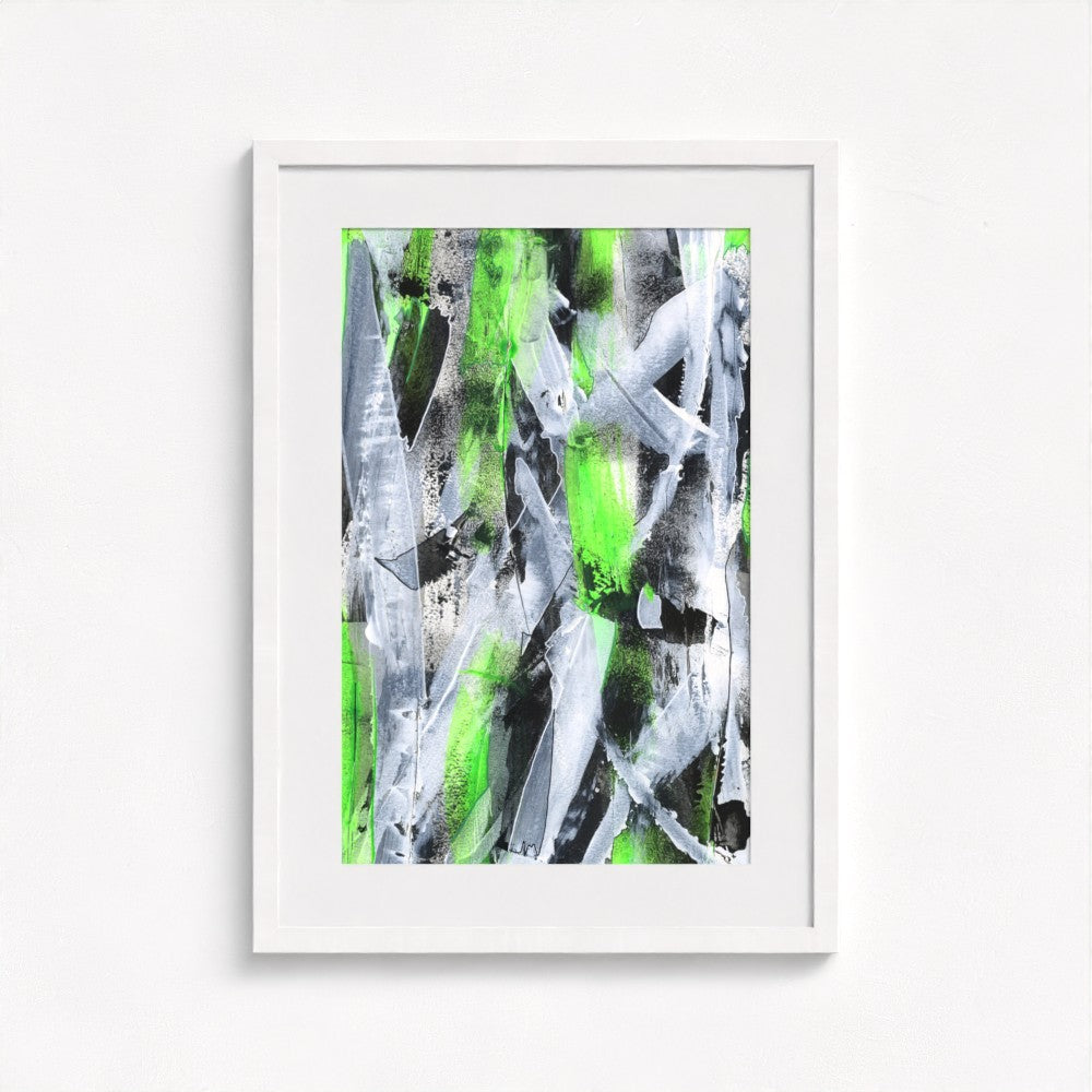 No.1 Green - Fine Art Paper Print