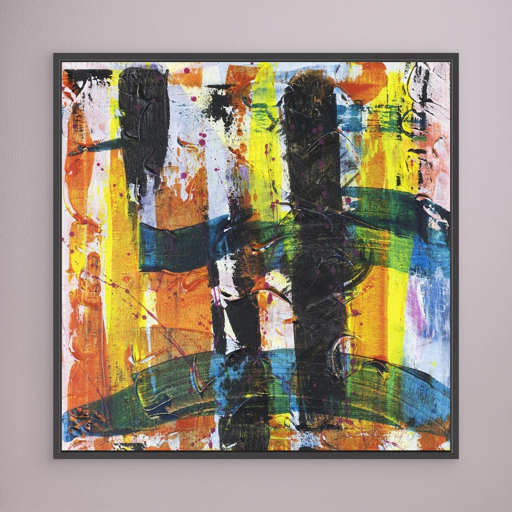 It's Electric Canvas Art Print