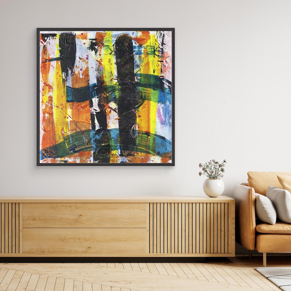 It's Electric Canvas Art Print