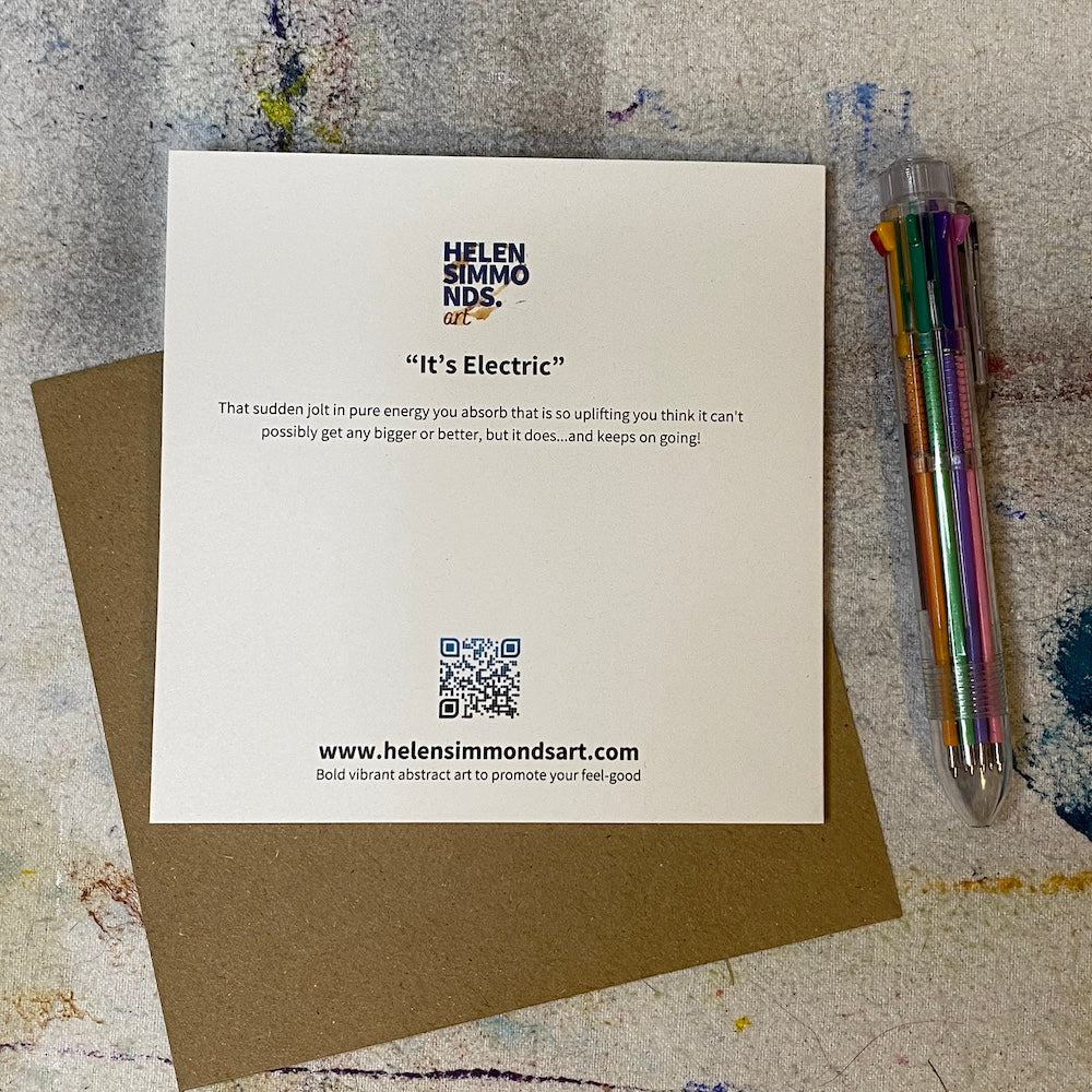 It's Electric - Fine Art Greeting Card