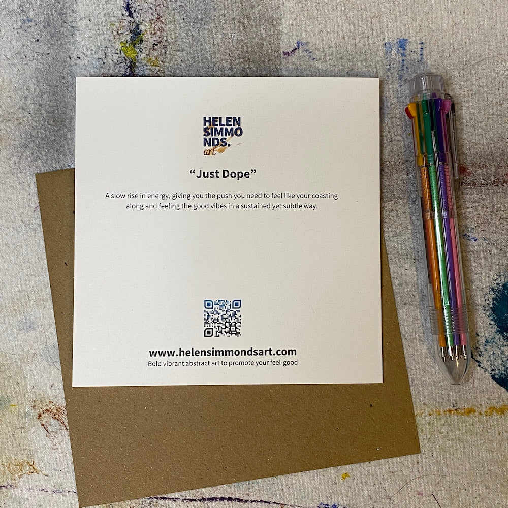 Just Dope - Fine Art Greeting Card