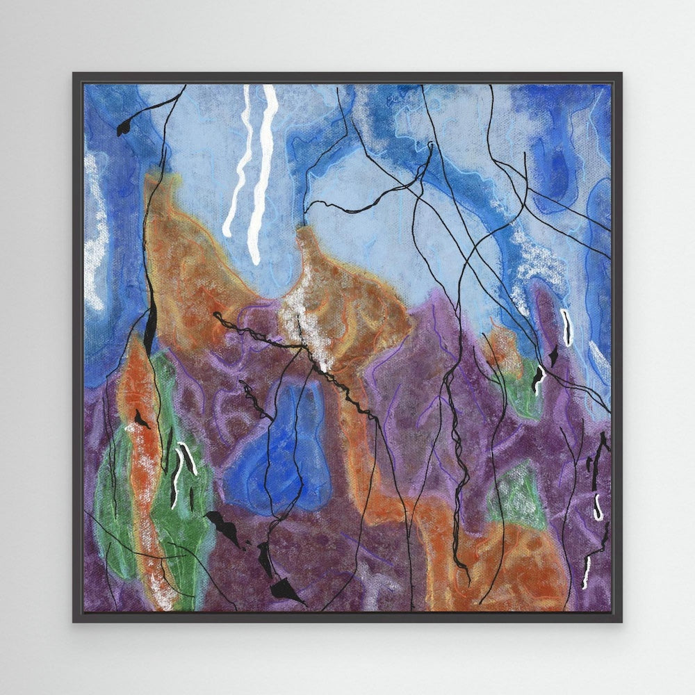 Labradorite Canvas Art Print
