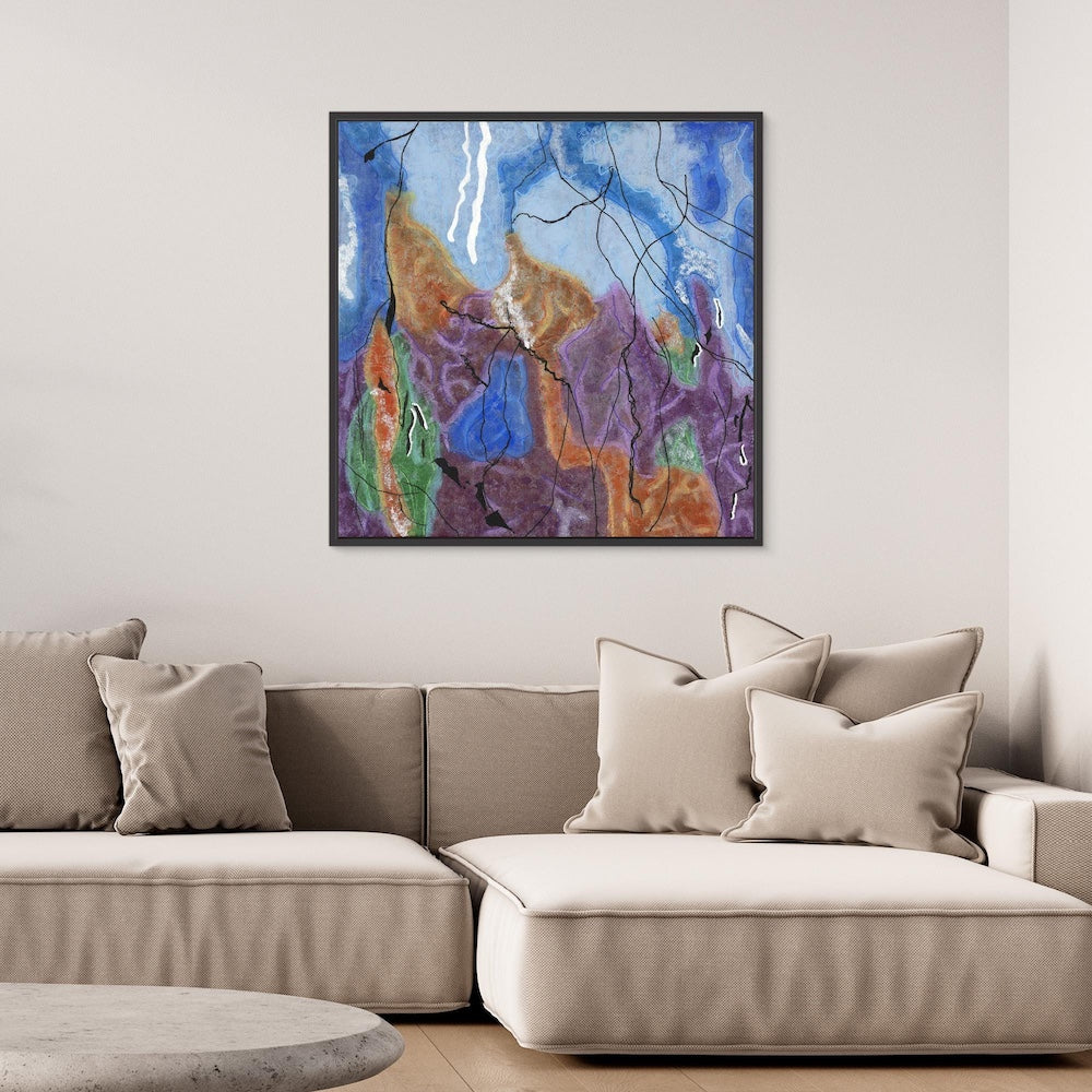 Labradorite Canvas Art Print
