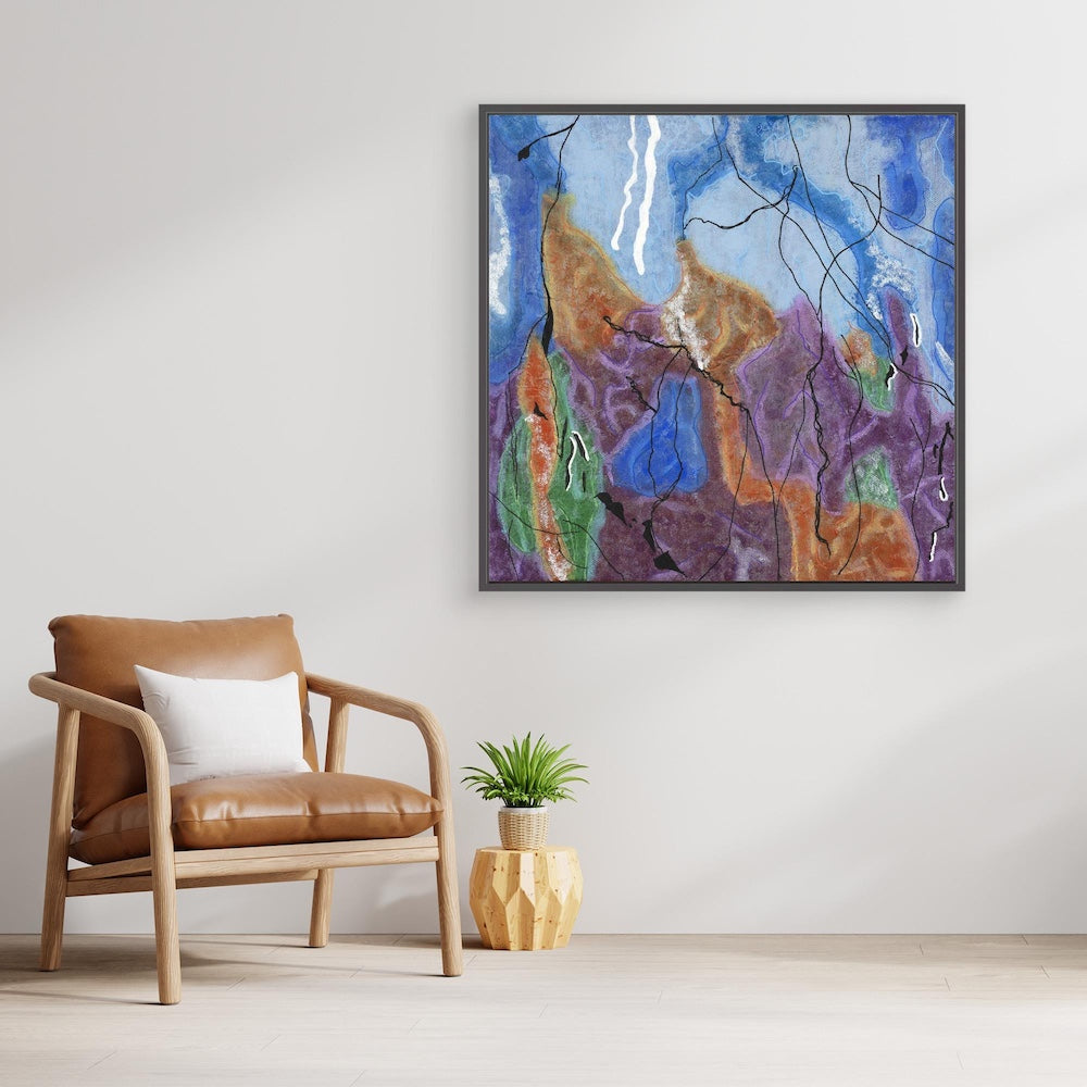 Labradorite Canvas Art Print